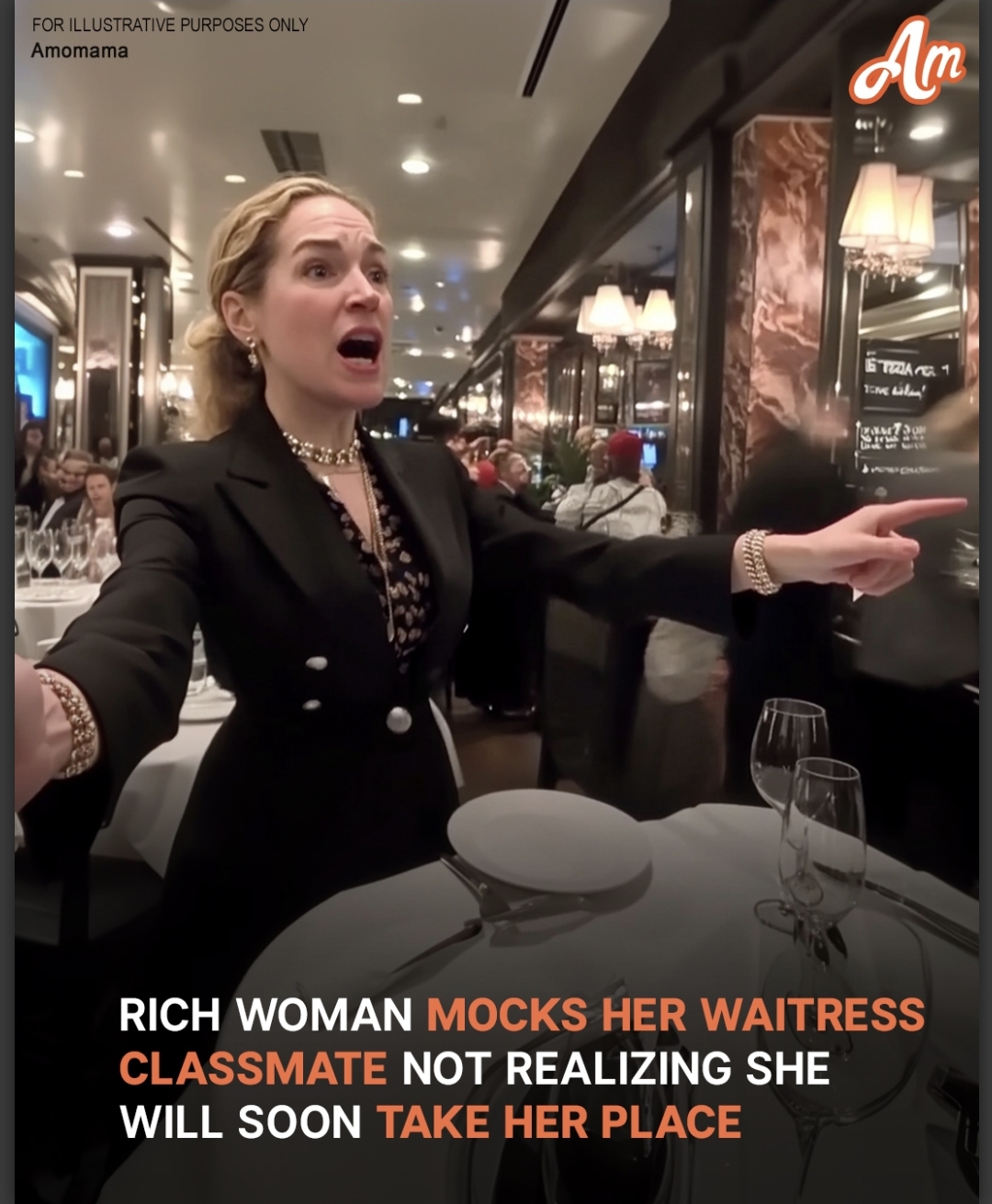 Rich Woman Mocks Her Former Classmate Who Works as a Waitress, Then They Switch Places – Story of the Day